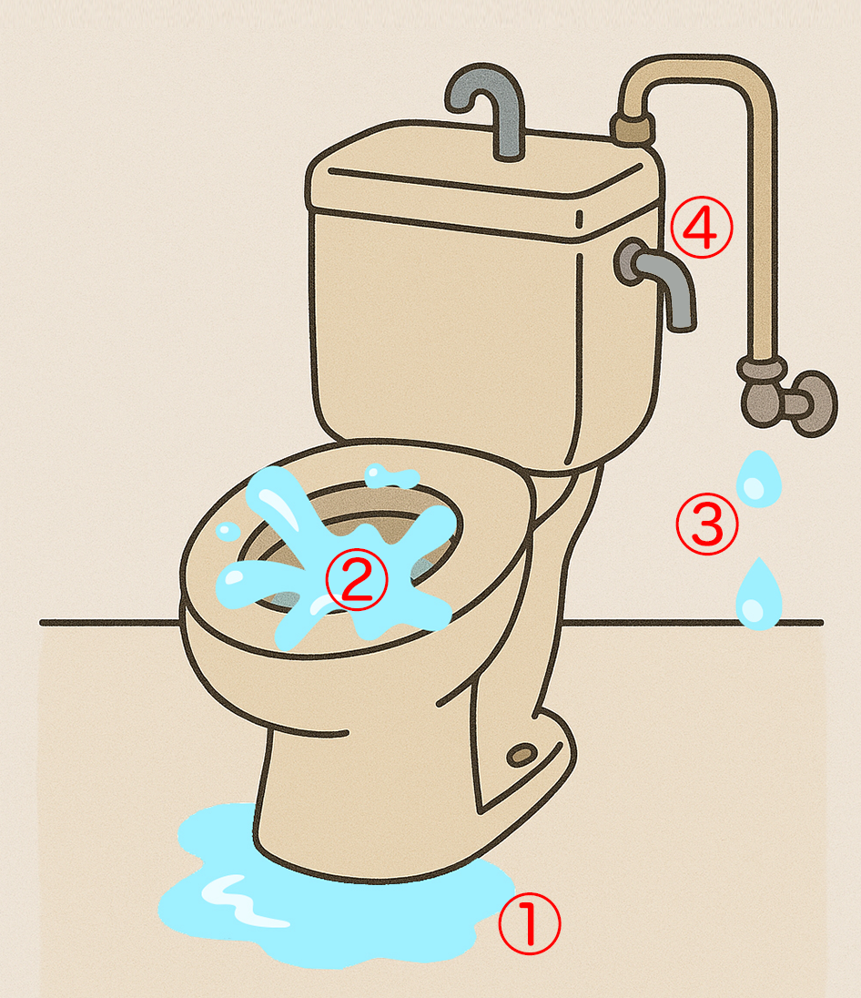 トイレのトラブル