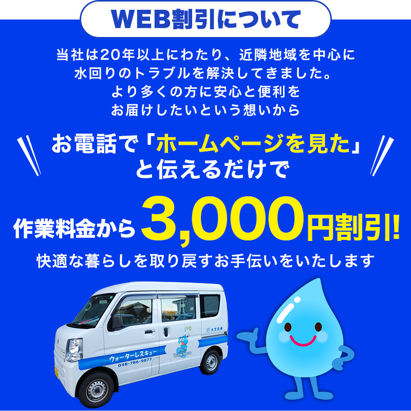 WEB割引キャンペーン SP